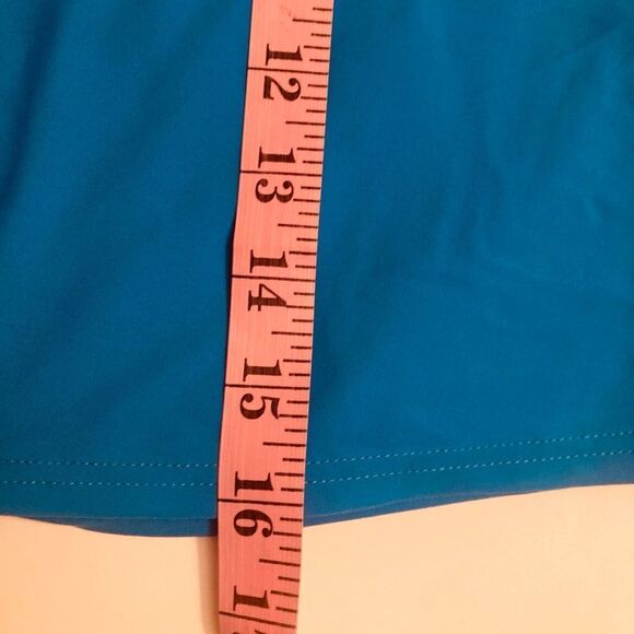 Ella Mae Turquoise Swim Skort - Picture 5 of 8